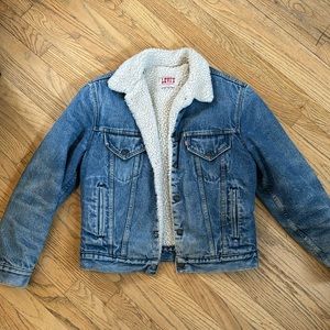 Vintage Levi’s Sherpa Denim Jacket